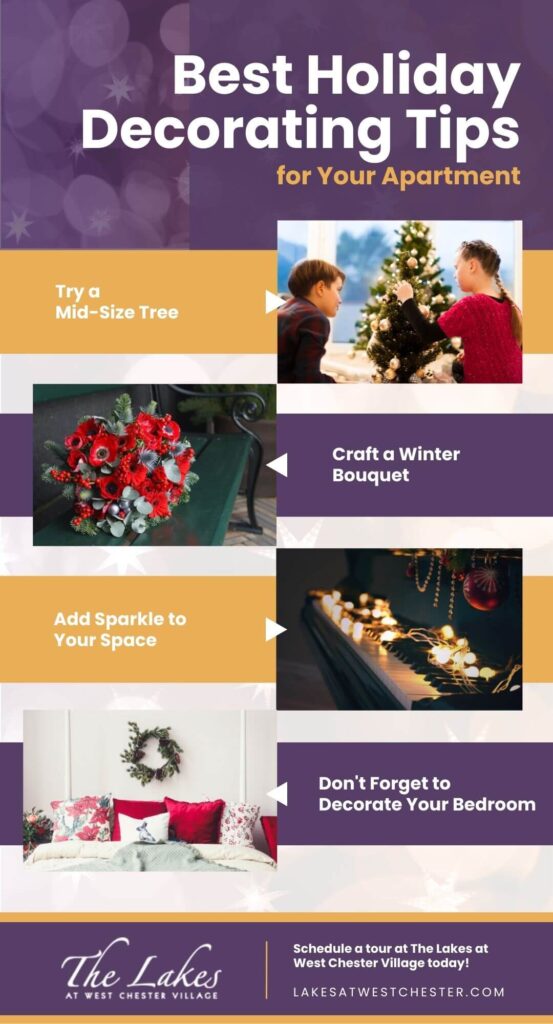 Infographic - Best Holiday Decorating Tips for Your Apartment
