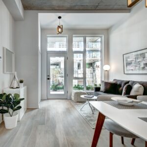 Interior of a clean modern apartment