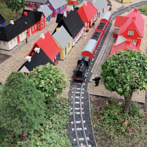 model train village