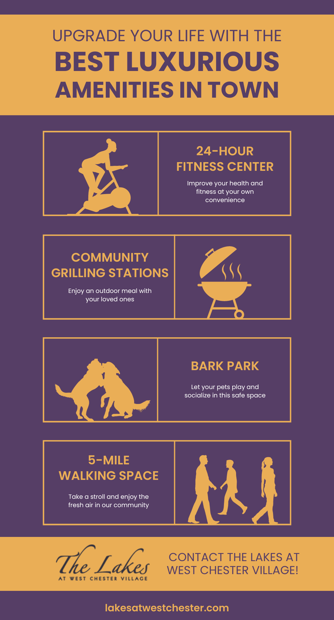 Infographic - Upgrade Your Life With The Best Luxurious Amenities in Town