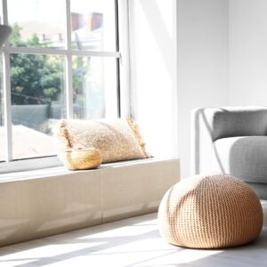 Sun shining into an apartment