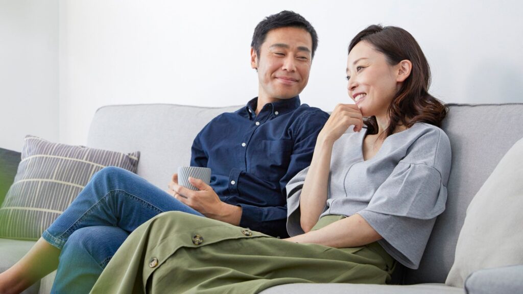 img of a couple on a couch