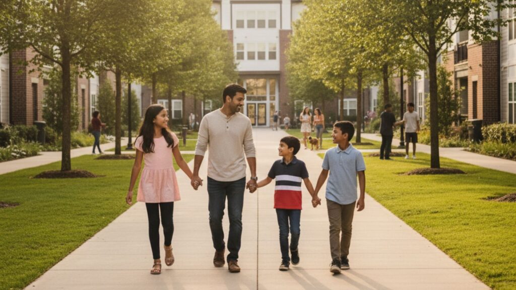 Why The Lakes Apartments Are Ideal for Families - Hero